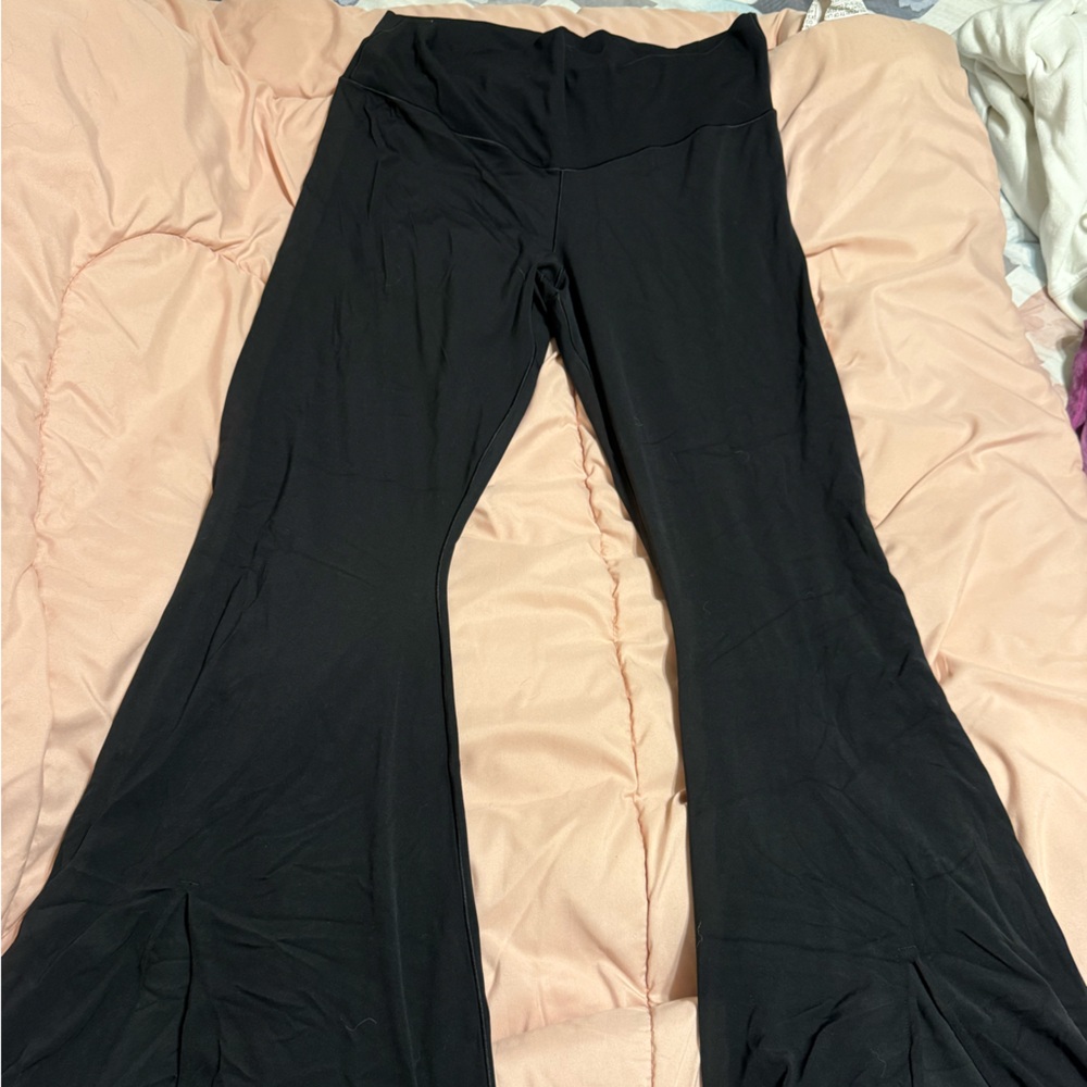 Aerie Black Flare Pants